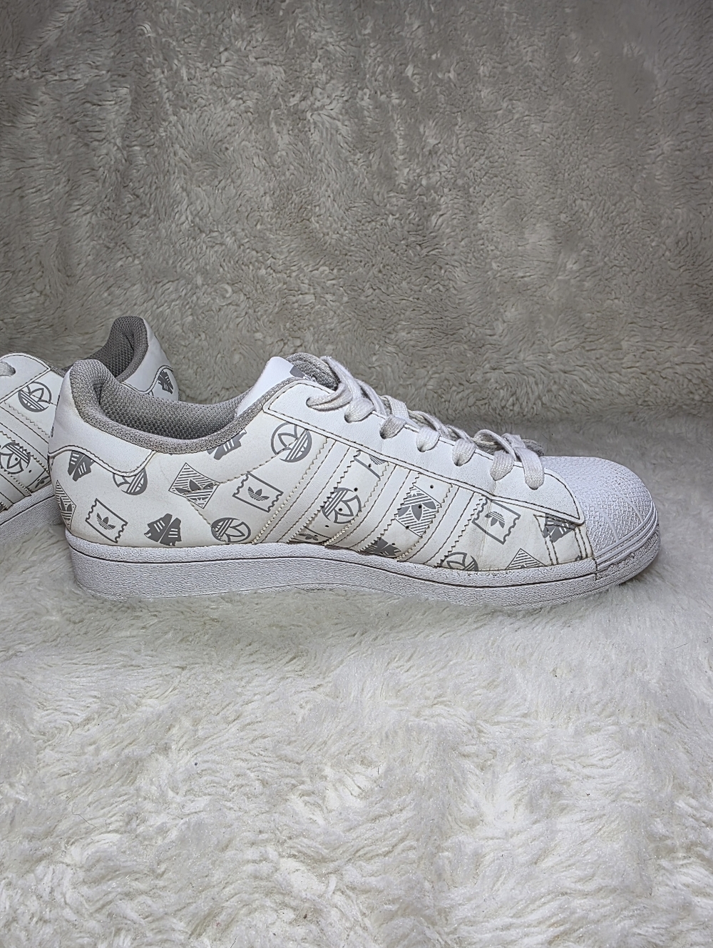 2021 Adidas Originals Superstar "Reflective Logo Print" — Size 8 - Picture 9 of 9